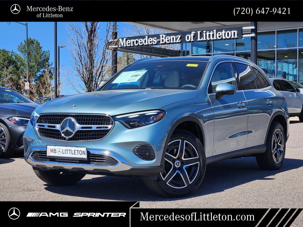 Verde Silver Metallic 2026 Mercedes-Benz GLC 300 4MATIC SUV / Crossover All-Wheel Drive 9-Speed Automatic