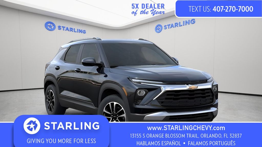 Mosaic Black Metallic 2026 Chevrolet Trailblazer LT FWD SUV / Crossover Front-Wheel Drive Continuously Variable Transmission