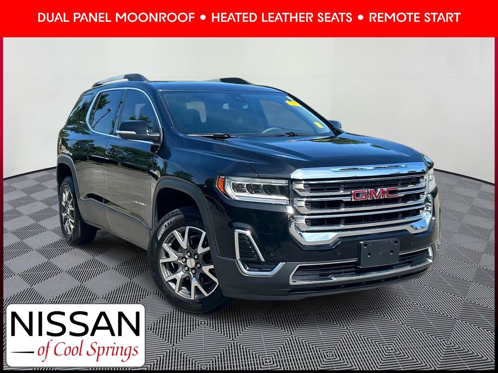 Black (Ebony Twilight Metallic) 2022 GMC Acadia SUV / Crossover Front-Wheel Drive 9-Speed Automatic