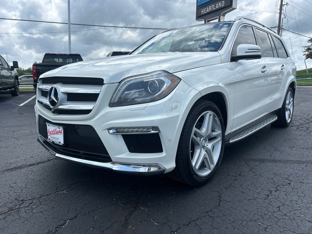 Diamond Silver Metallic 2014 Mercedes-Benz GL-Class GL 550 4MATIC SUV / Crossover All-Wheel Drive 7-Speed Automatic