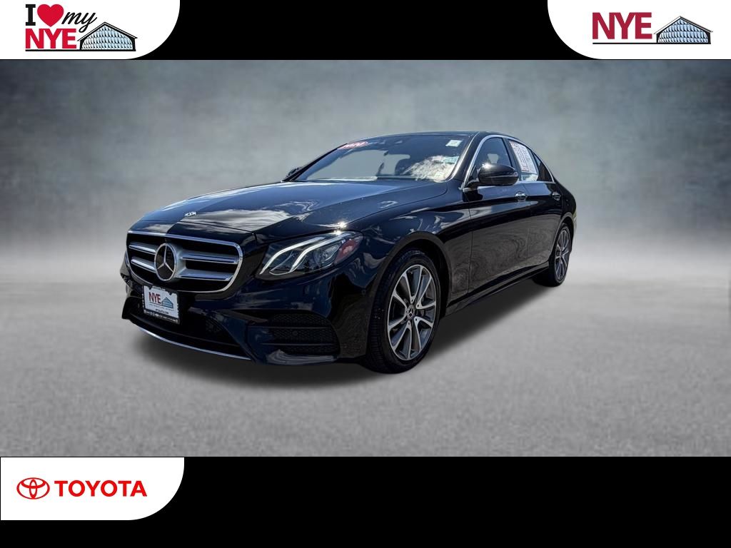 Black 2020 Mercedes-Benz E-Class Sedan All-Wheel Drive 9-Speed Automatic