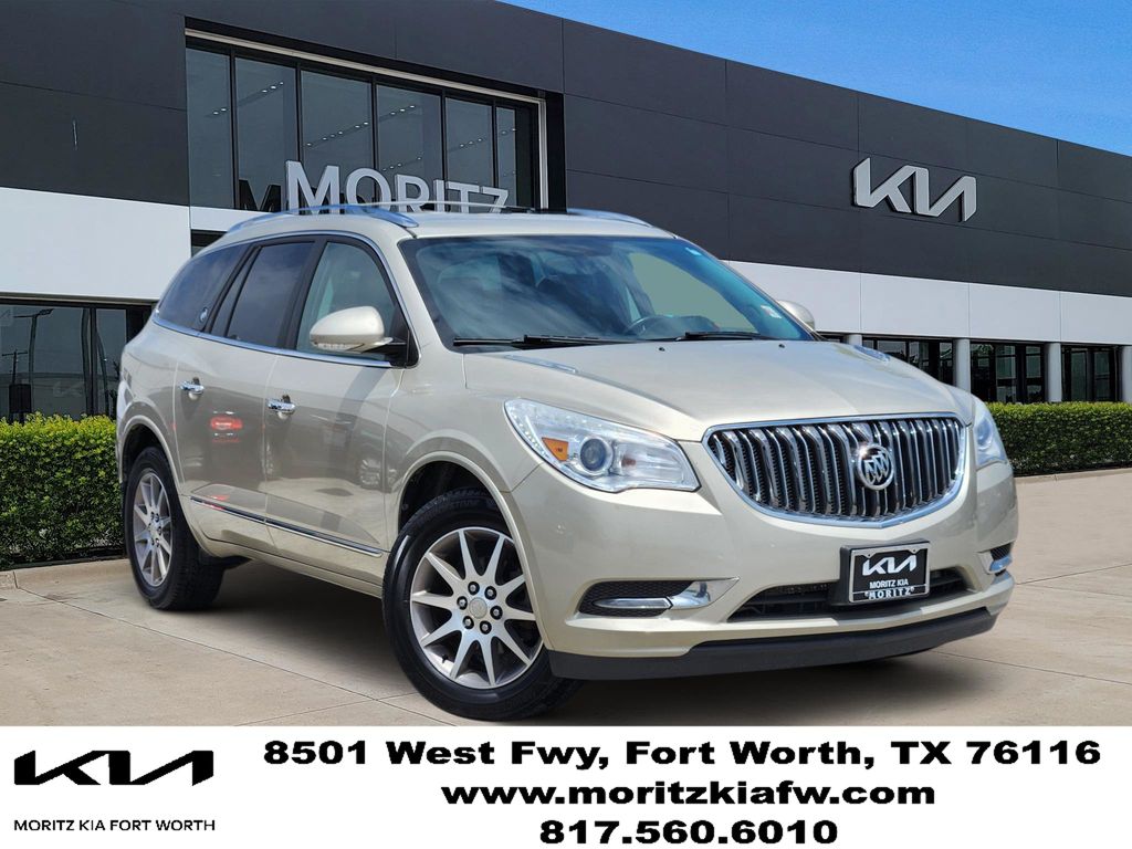 Champagne Silver Metallic 2015 Buick Enclave SUV / Crossover All-Wheel Drive 6-Speed Automatic Overdrive