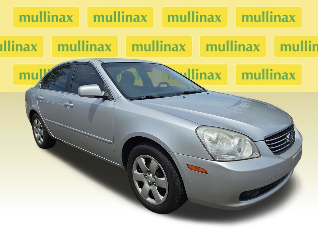 Silver 2008 Kia Optima Sedan Front-Wheel Drive 5-Speed Automatic