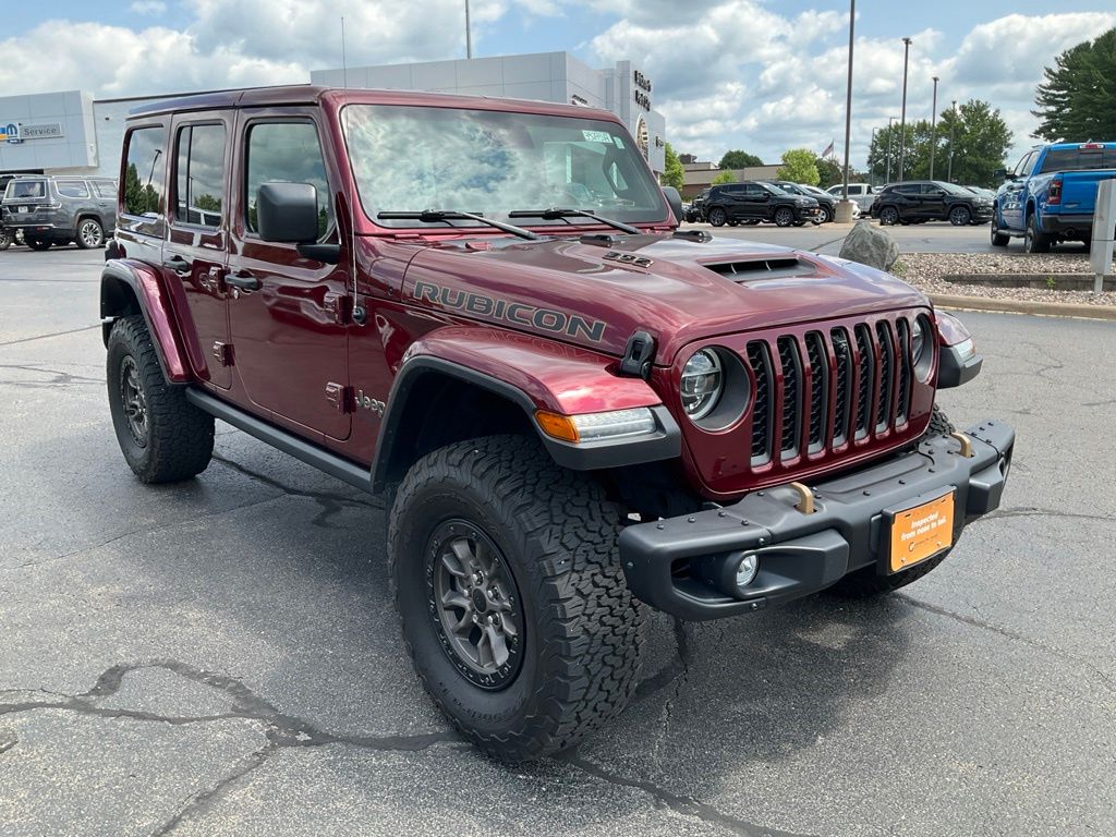 Snazzberry Pearlcoat 2021 Jeep Wrangler SUV / Crossover Four-Wheel Drive 8-Speed Automatic