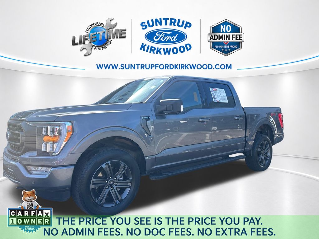 Carbonized Gray Metallic 2023 Ford F-150 Pickup Truck Four-Wheel Drive Automatic