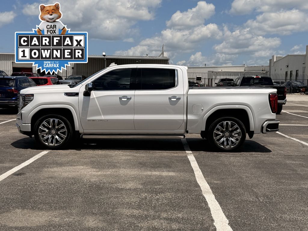 2024 GMC Sierra 1500 Denali White at Bayway Cadillac of The Woodlands