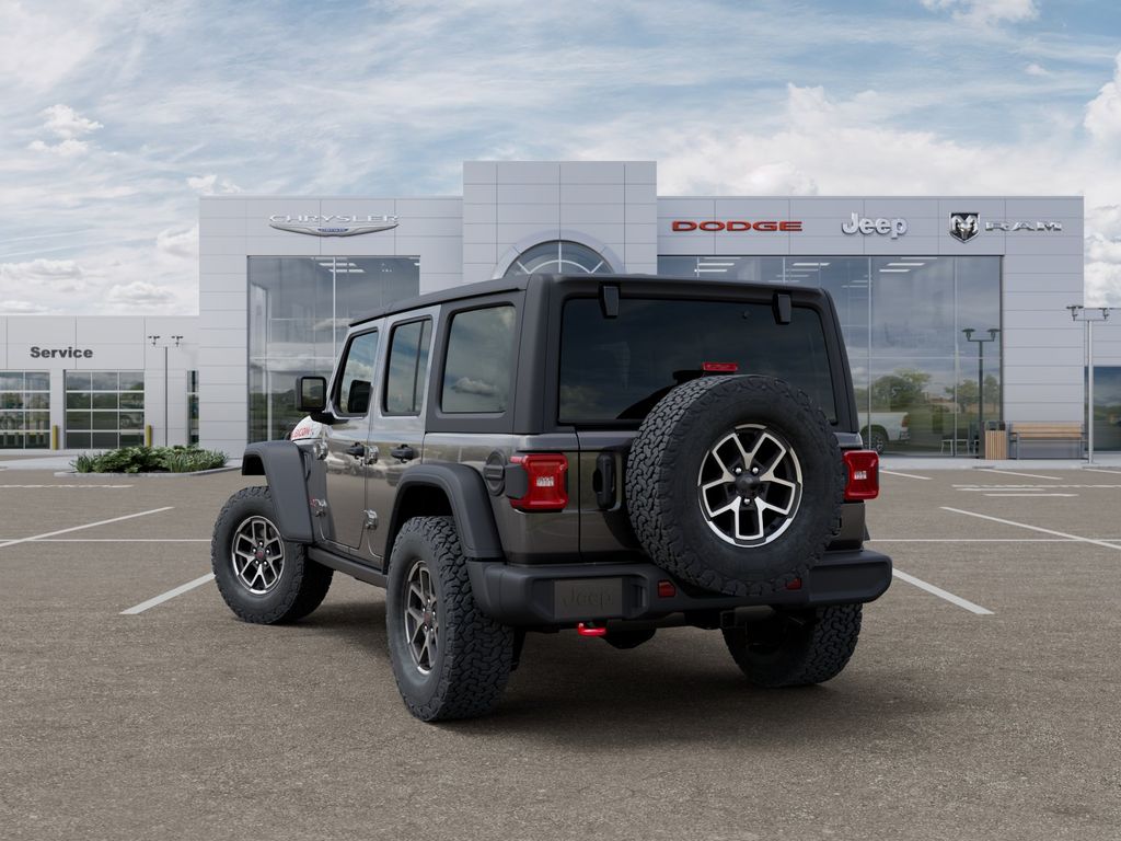 New 2026 Granite Crystal Metallic Clearcoat Jeep Rubicon image 3