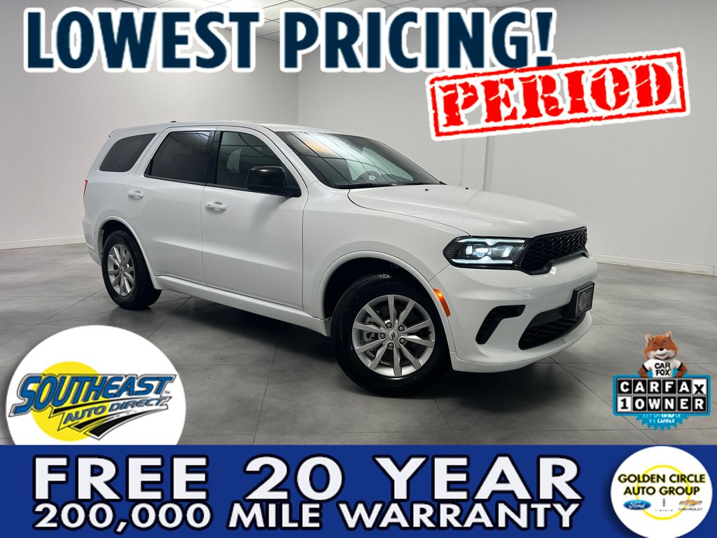 White Knuckle Clearcoat 2026 Dodge Durango GT RWD SUV / Crossover Rear-Wheel Drive 8-Speed Automatic