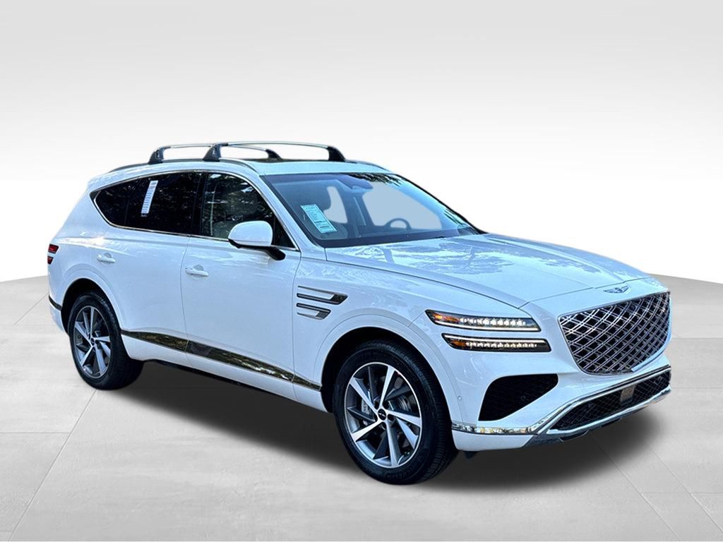 Alta White 2026 Genesis GV80 2.5T Advanced AWD SUV / Crossover All-Wheel Drive 8-Speed Automatic