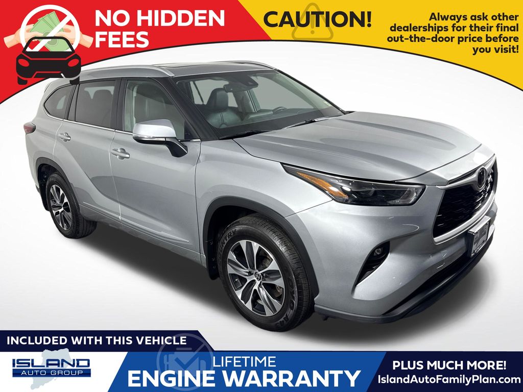 Celestial Silver Metallic 2025 Toyota Highlander SUV / Crossover All-Wheel Drive 8-Speed Automatic