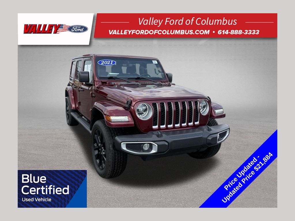  2021 Jeep Wrangler 4xe Sahara 4WD   