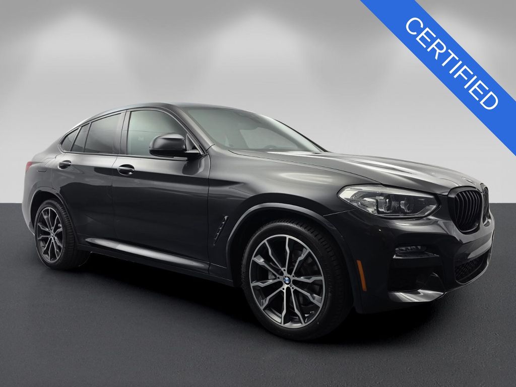Gray (Dark Graphite Metallic) 2021 BMW X4 xDrive30i AWD SUV / Crossover All-Wheel Drive 8-Speed Automatic