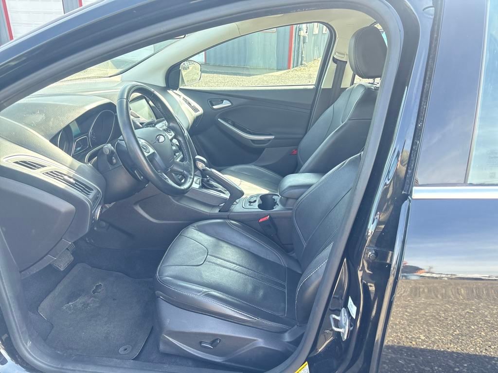 2014 Tuxedo Black Metallic Ford Focus Titanium FWD Hatchback