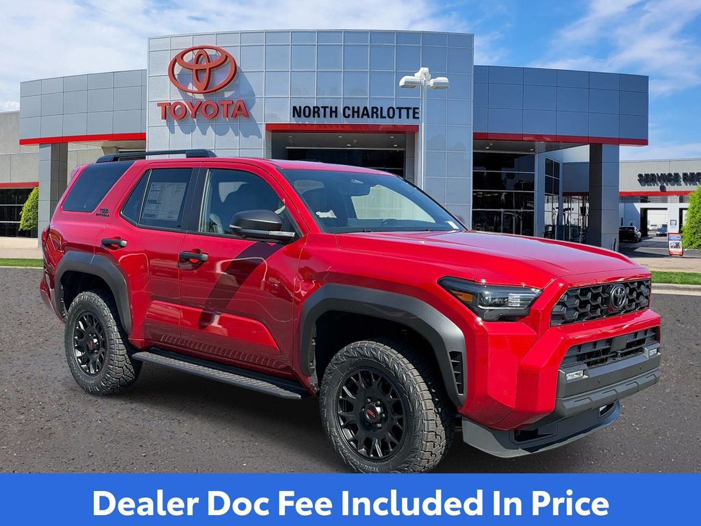 Red 2026 Toyota 4Runner SUV / Crossover Four-Wheel Drive 8-Speed Automatic