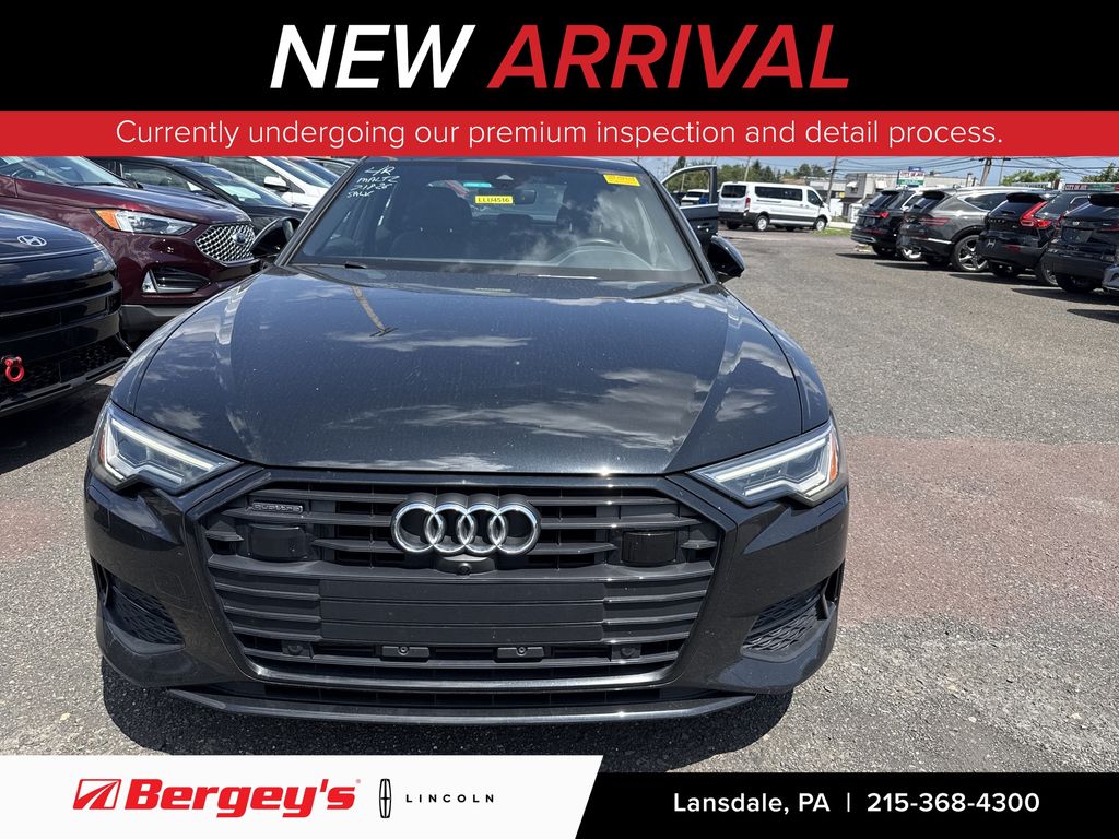 Black Metallic 2023 Audi A6 Sedan All-Wheel Drive 7-Speed Automatic