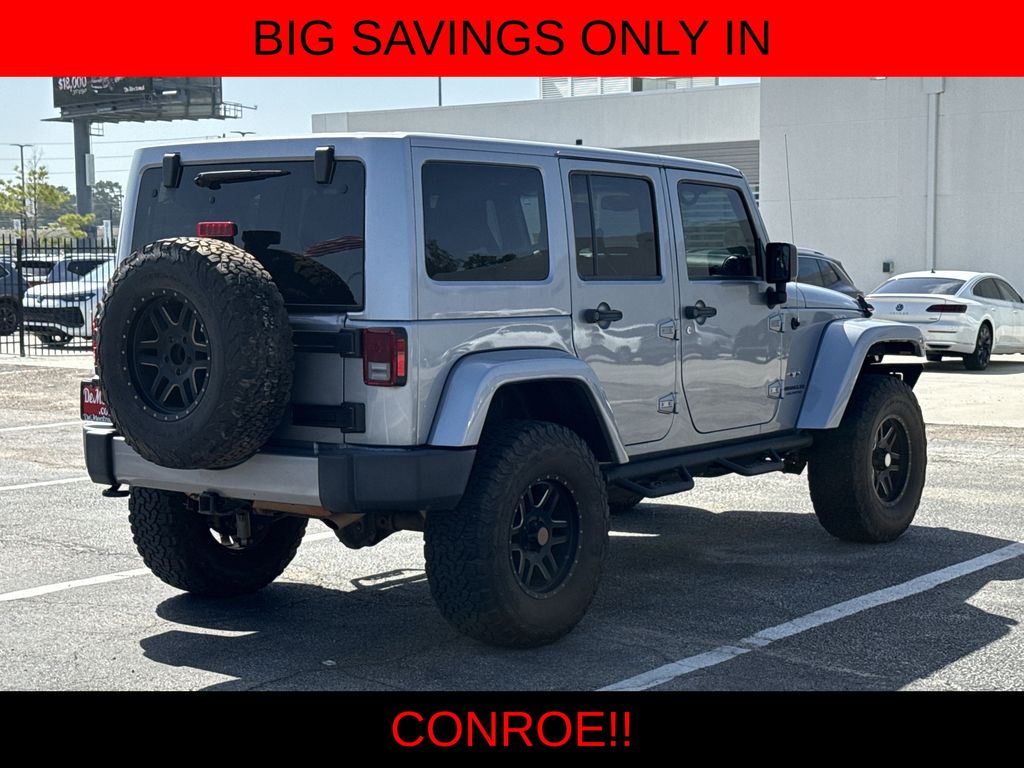 2017 Jeep Wrangler Unlimited Sahara Silver at Community Toyota