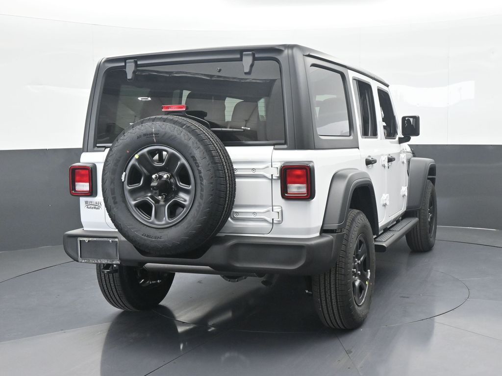 New 2026 Bright White Clearcoat Jeep Sport image 5