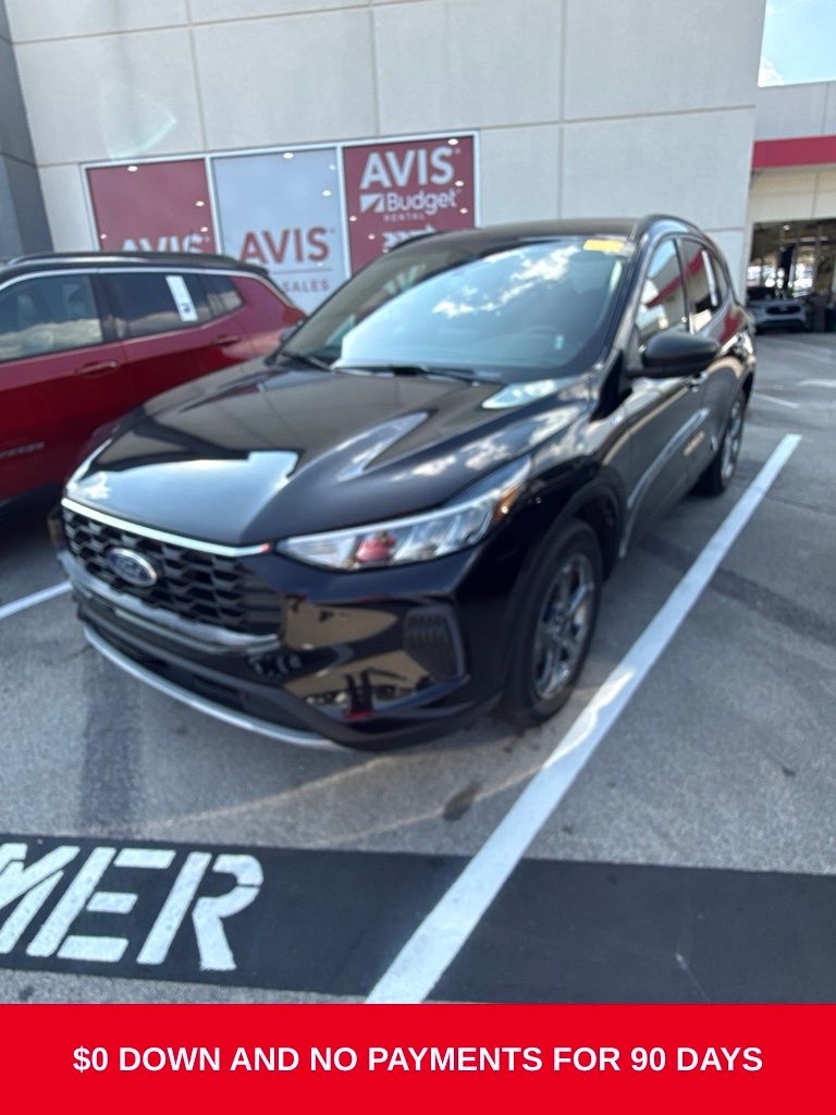 Agate Black Metallic 2025 Ford Escape SUV / Crossover All-Wheel Drive 8-Speed Automatic