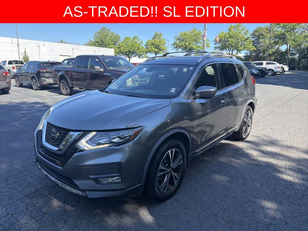 Gray 2018 Nissan Rogue SL AWD SUV / Crossover All-Wheel Drive Continuously Variable Transmission