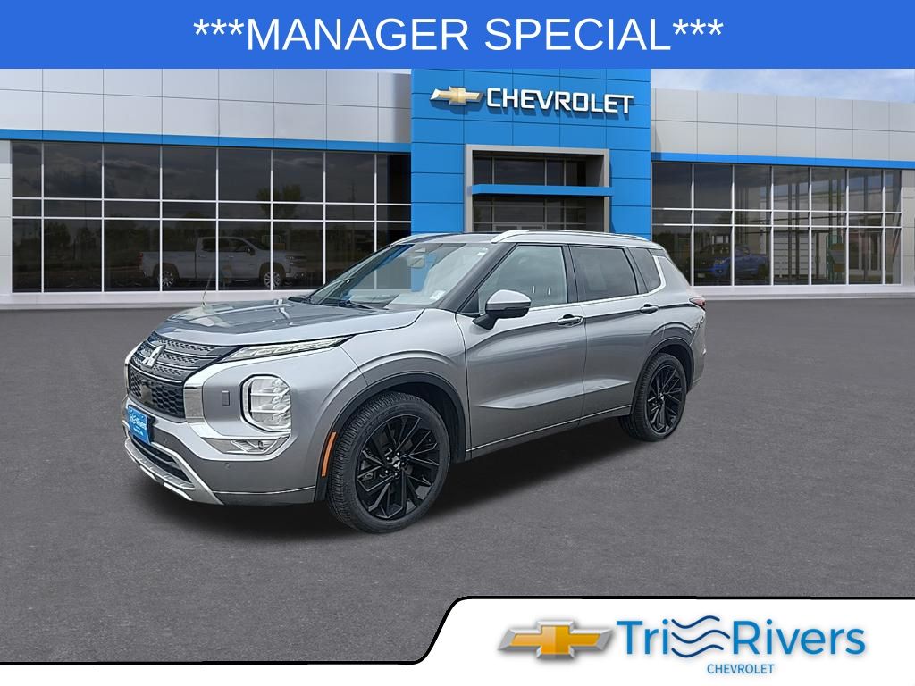 Mercury Gray Metallic 2022 Mitsubishi Outlander SEL S-AWC SUV / Crossover All-Wheel Drive Continuously Variable Transmission