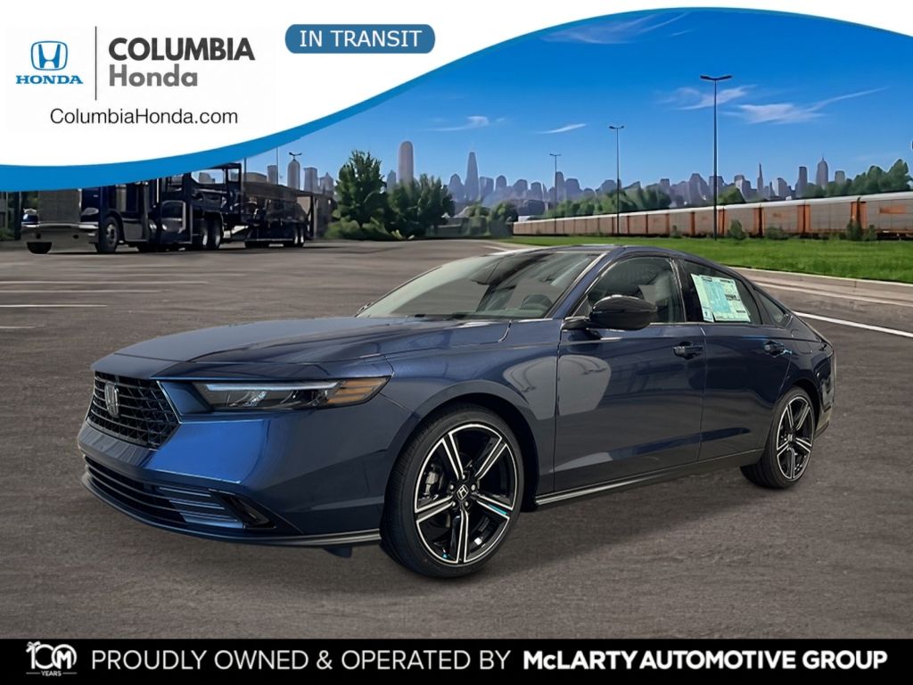 Canyon River Blue Metallic 2026 Honda Accord Sedan Front-Wheel Drive Continuously Variable Transmission