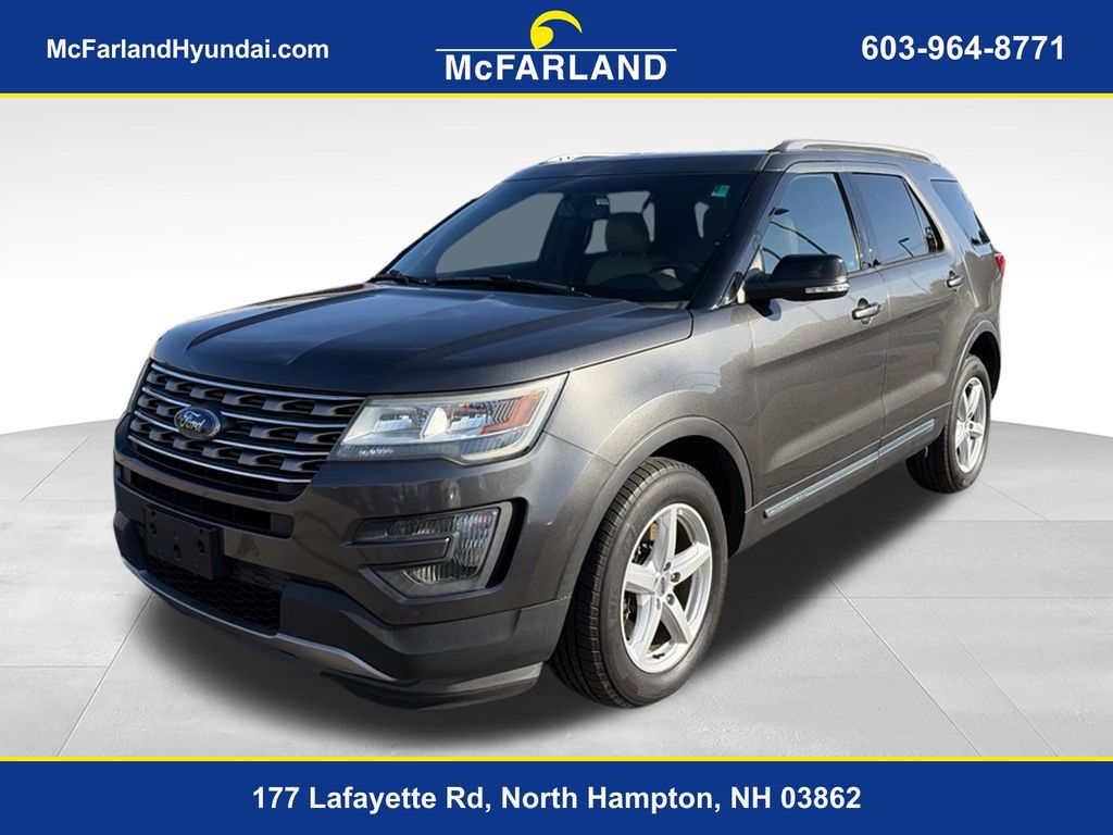 Gray (Magnetic Metallic) 2016 Ford Explorer SUV / Crossover All-Wheel Drive 6-Speed Automatic