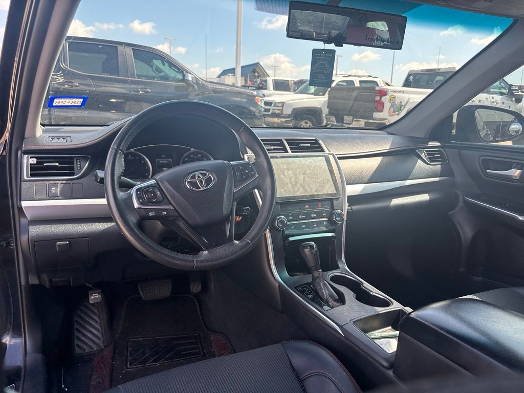 2017 Toyota Camry SE Black at Don McGill Toyota