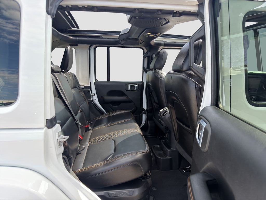 Used 2021 White Jeep Unlimited Sahara High Altitude 4xe image 32