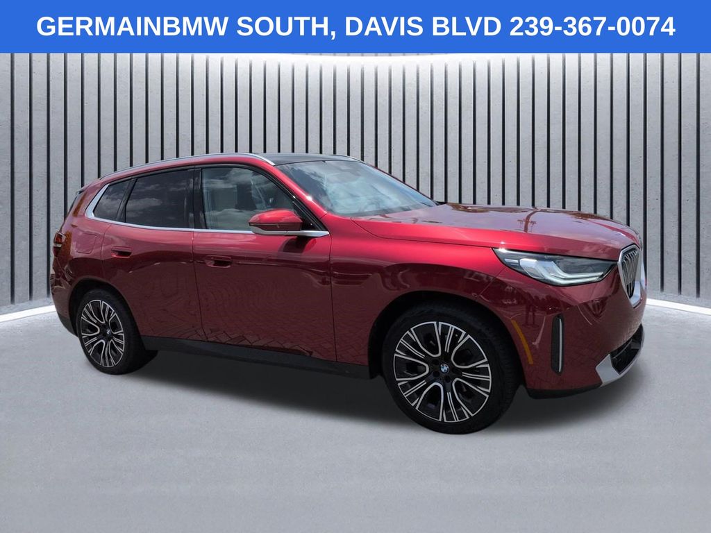 Certified Used 2025 Red BMW 30 xDrive image 3