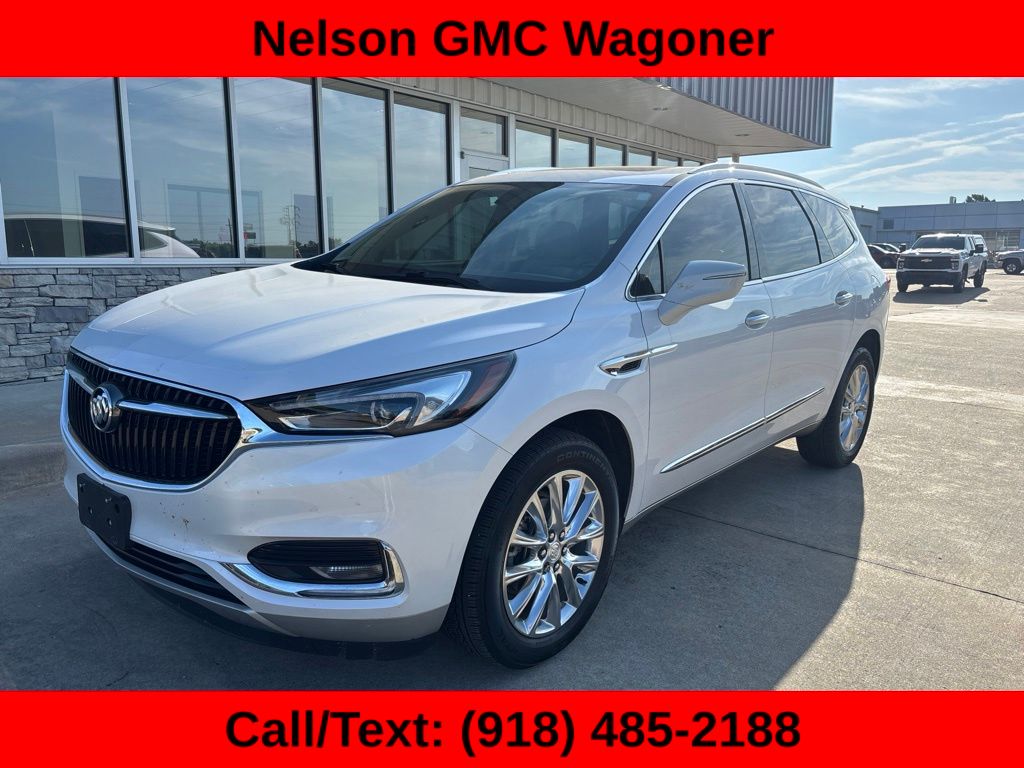 White Frost Tricoat 2021 Buick Enclave SUV / Crossover Four-Wheel Drive 9-Speed Automatic