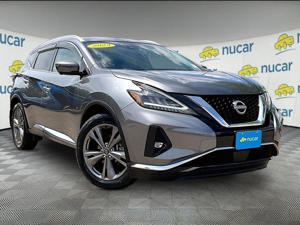 Gray (Gun Metallic) 2023 Nissan Murano SUV / Crossover All-Wheel Drive Continuously Variable Transmission