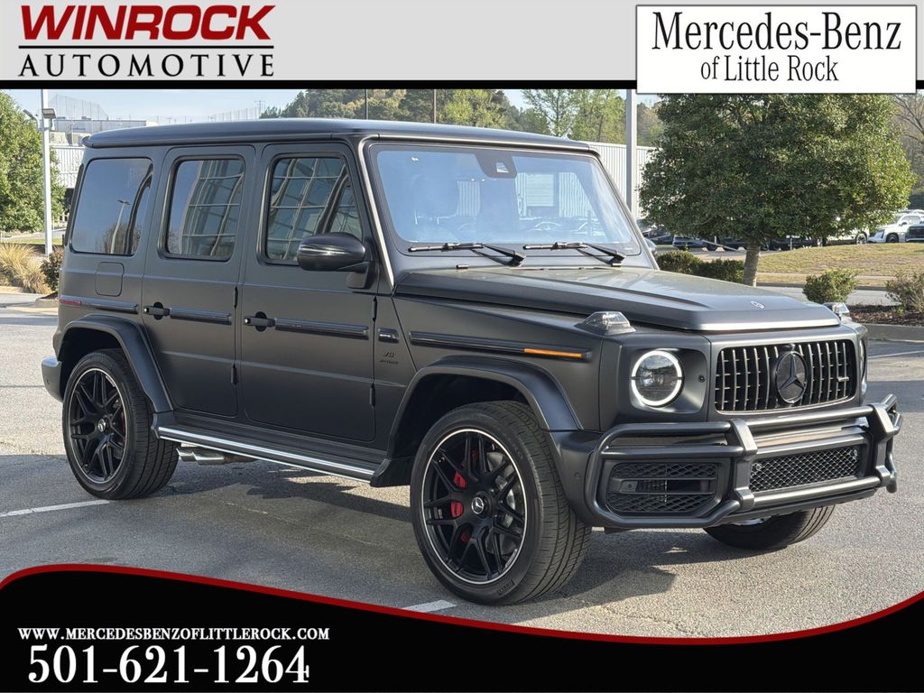 MANUFAKTUR Night Black Magno 2024 Mercedes-Benz G-Class AMG G 63 4MATIC SUV / Crossover All-Wheel Drive 9-Speed Automatic