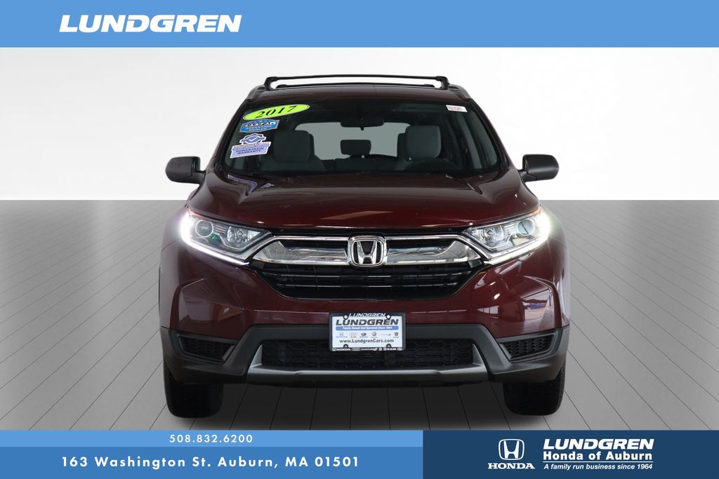 Certified 2017 Honda CR-V LX with VIN 5J6RW6H38HL005541 for sale in Auburn, MA