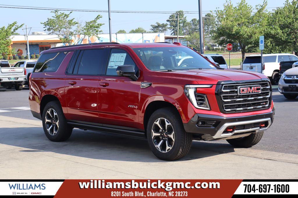 Volcanic Red Tintcoat 2026 GMC Yukon XL SUV / Crossover Four-Wheel Drive Automatic