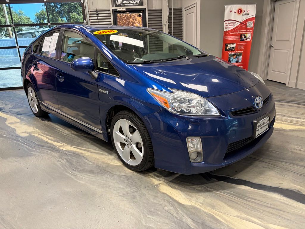 Blue Ribbon Metallic 2010 Toyota Prius Hatchback Front-Wheel Drive Continuously Variable Transmission