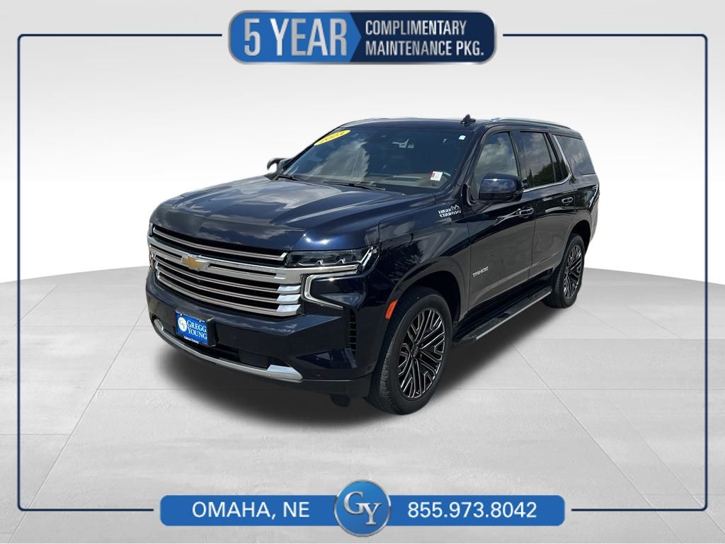 Midnight Blue Metallic 2023 Chevrolet Tahoe SUV / Crossover Four-Wheel Drive