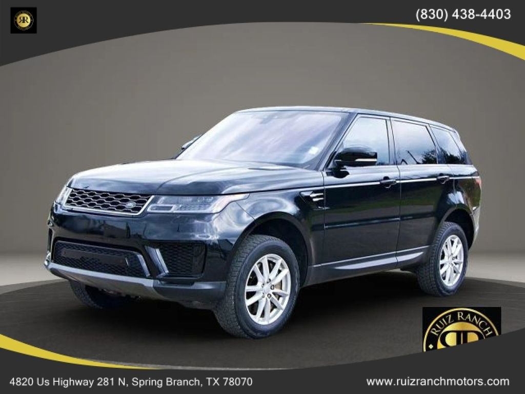 Black 2018 Land Rover Range Rover Sport V6 SE 4WD SUV / Crossover All-Wheel Drive 8-Speed Automatic