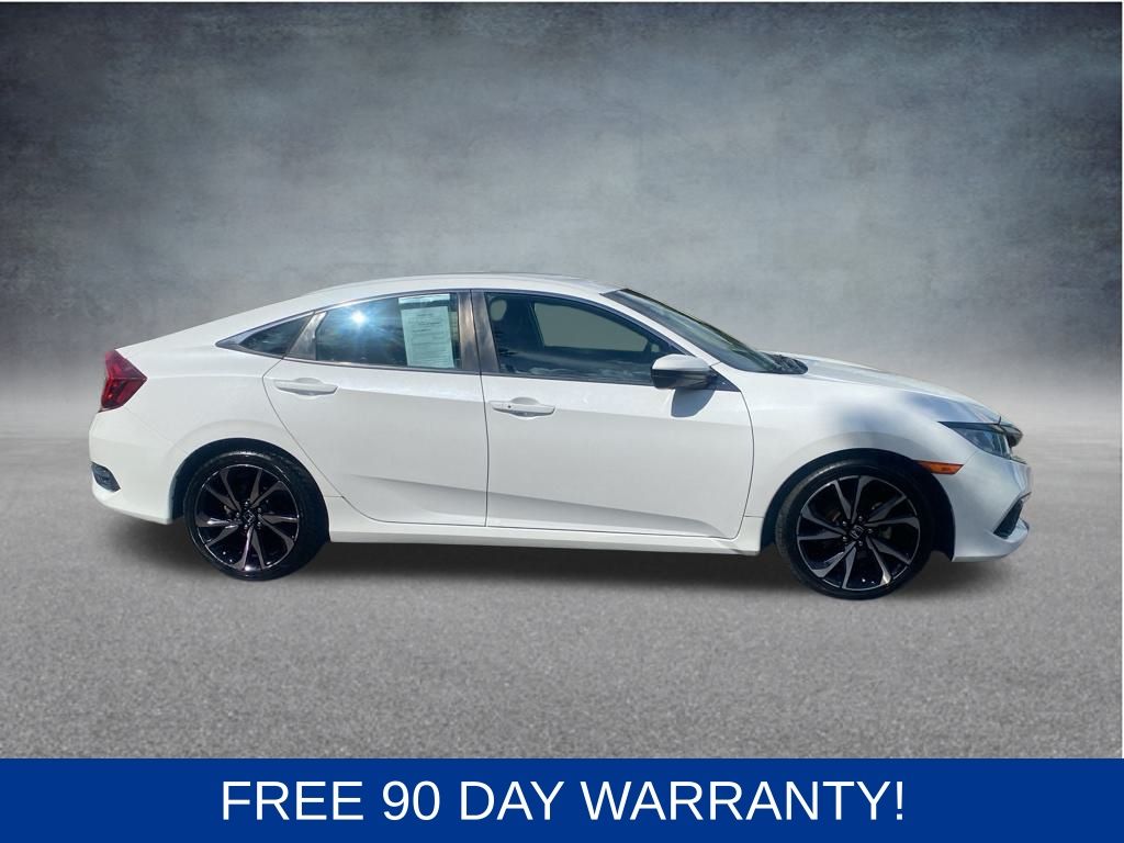 2019 Honda Civic Sport White at Superior Kia