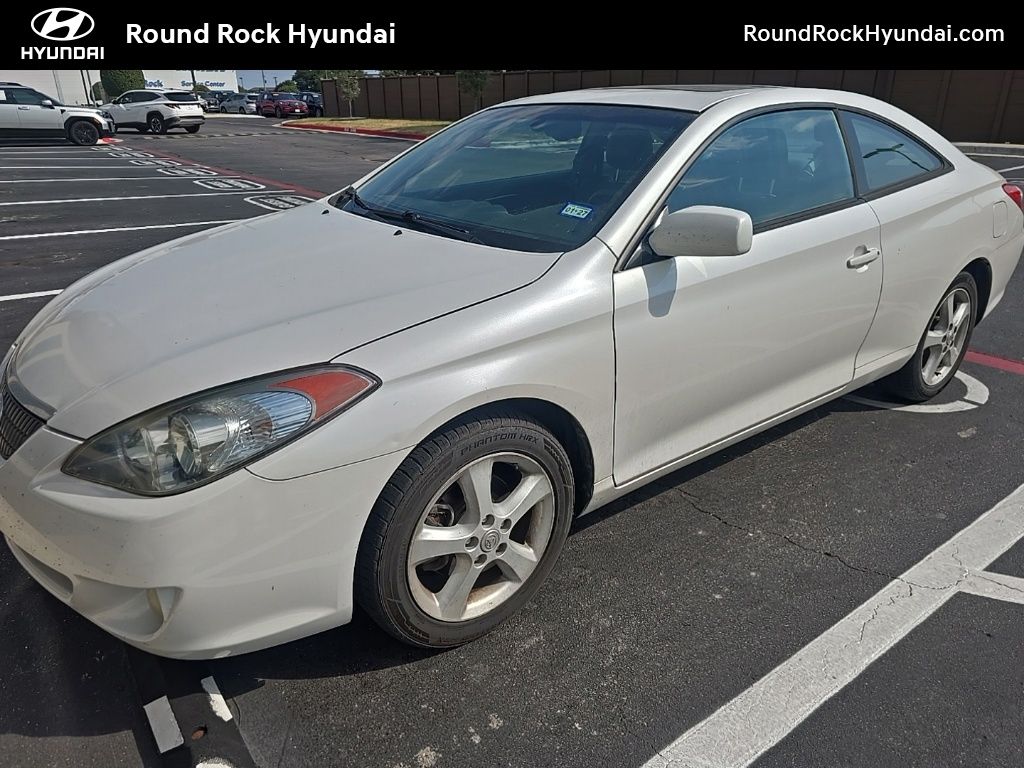 Arctic Frost Pearl 2004 Toyota Camry Solara Coupe Front-Wheel Drive 5-Speed Automatic