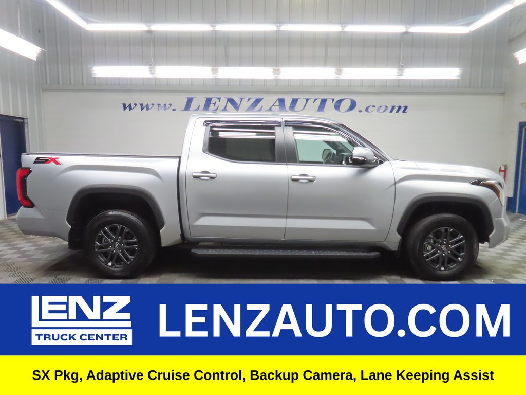 Celestial Silver Metallic 2025 Toyota Tundra Pickup Truck Four-Wheel Drive Automatic