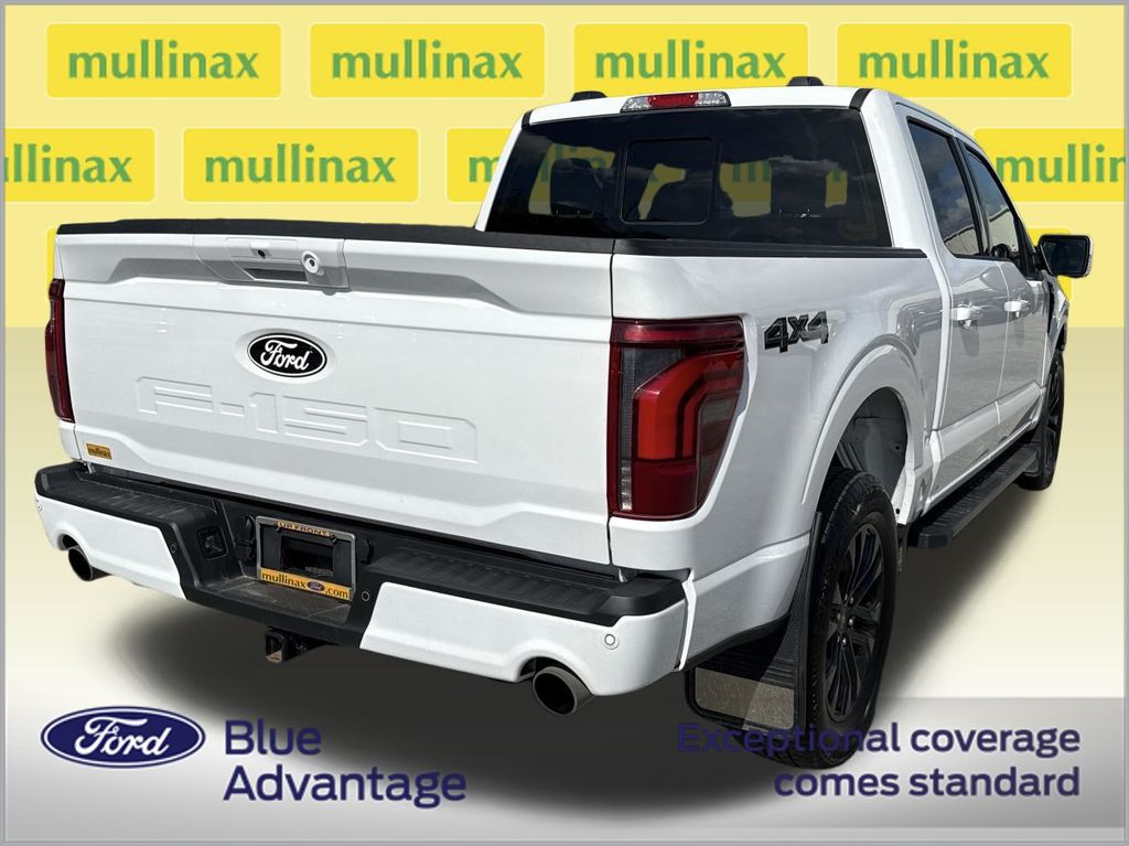 Certified Used 2025 White Ford Lariat image 4