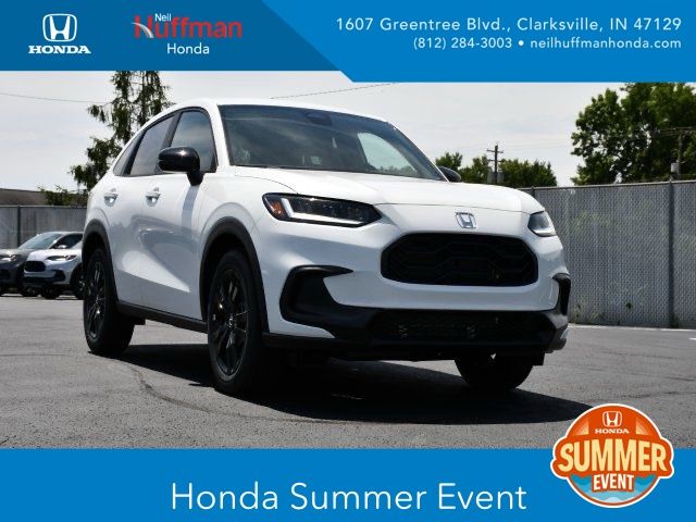 Platinum White Pearl 2027 Honda HR-V SUV / Crossover All-Wheel Drive Continuously Variable Transmission