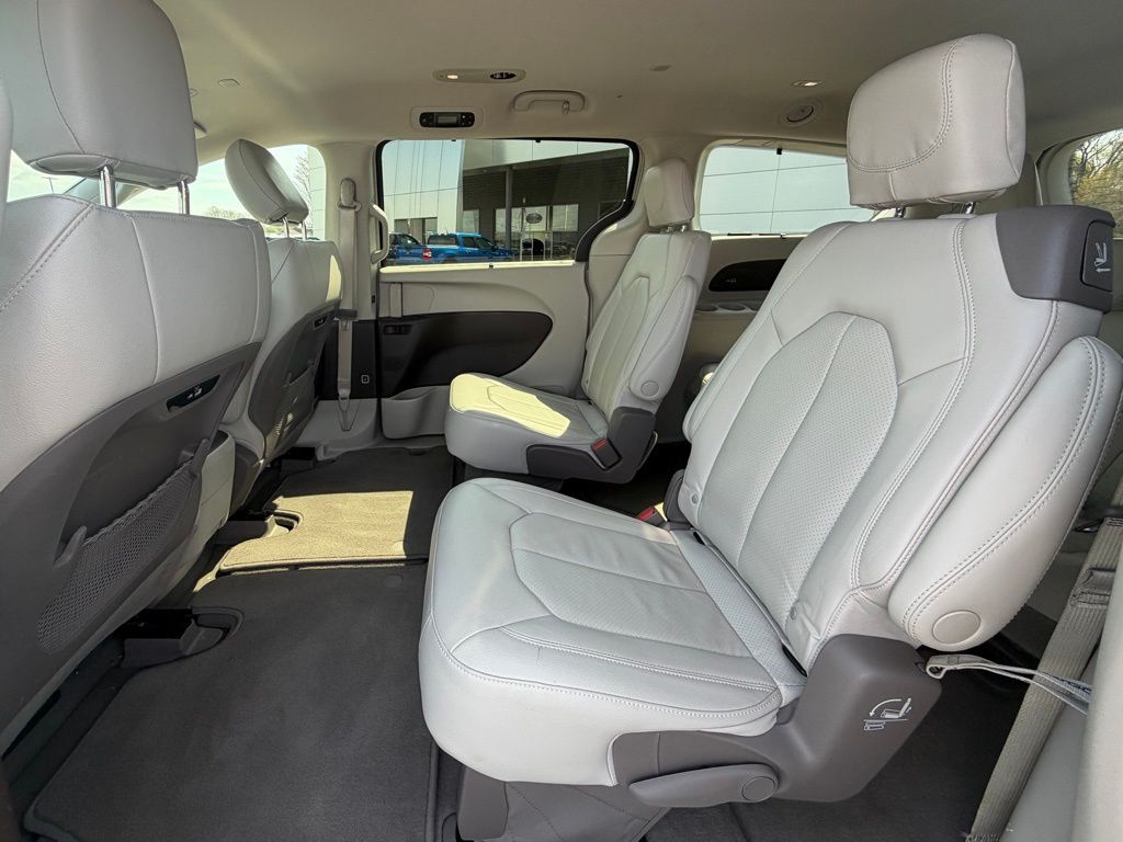 2021 Chrysler Pacifica Touring L White at Klick Lewis Buick Chevrolet