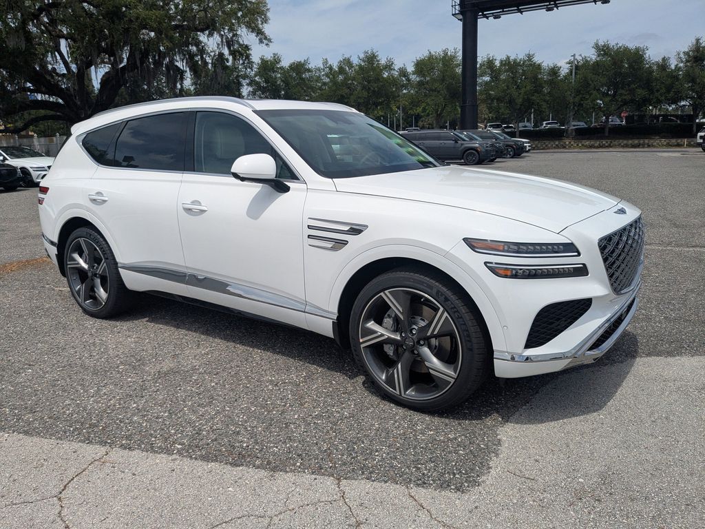Alta White 2026 Genesis GV80 3.5T Prestige AWD SUV / Crossover All-Wheel Drive 8-Speed Automatic