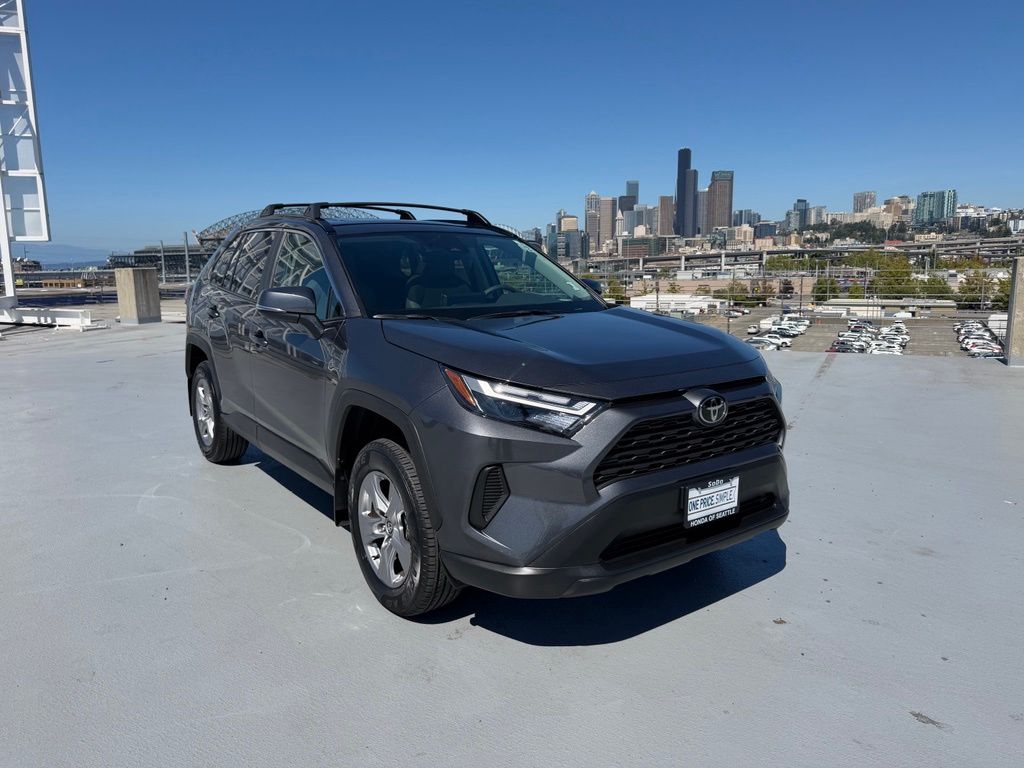 Magnetic Gray Metallic 2025 Toyota RAV4 SUV / Crossover All-Wheel Drive 8-Speed Automatic