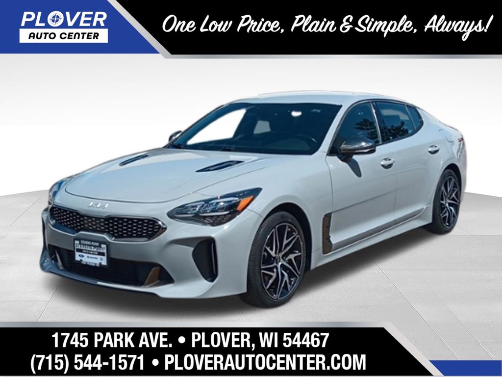 Ceramic Silver 2022 Kia Stinger Sedan All-Wheel Drive 8-Speed Automatic