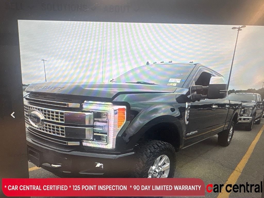 Black Metallic 2019 Ford F-350 Super Duty Pickup Truck Four-Wheel Drive 6-Speed Automatic