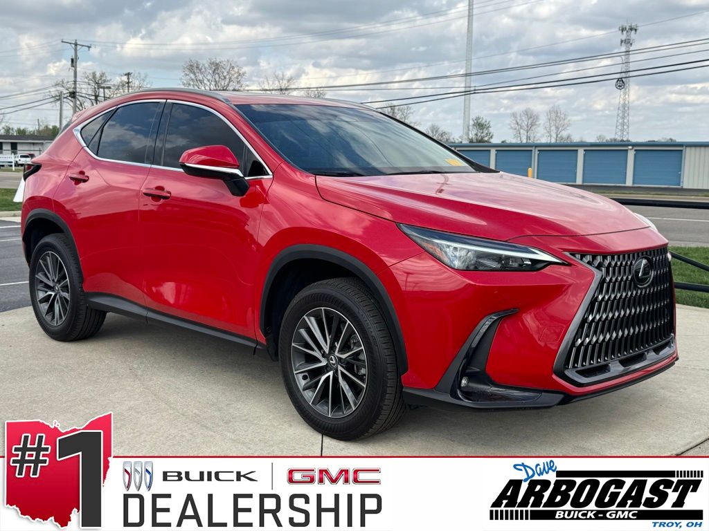 Red Line 2025 Lexus NX 250 Premium FWD SUV / Crossover Front-Wheel Drive 8-Speed Automatic