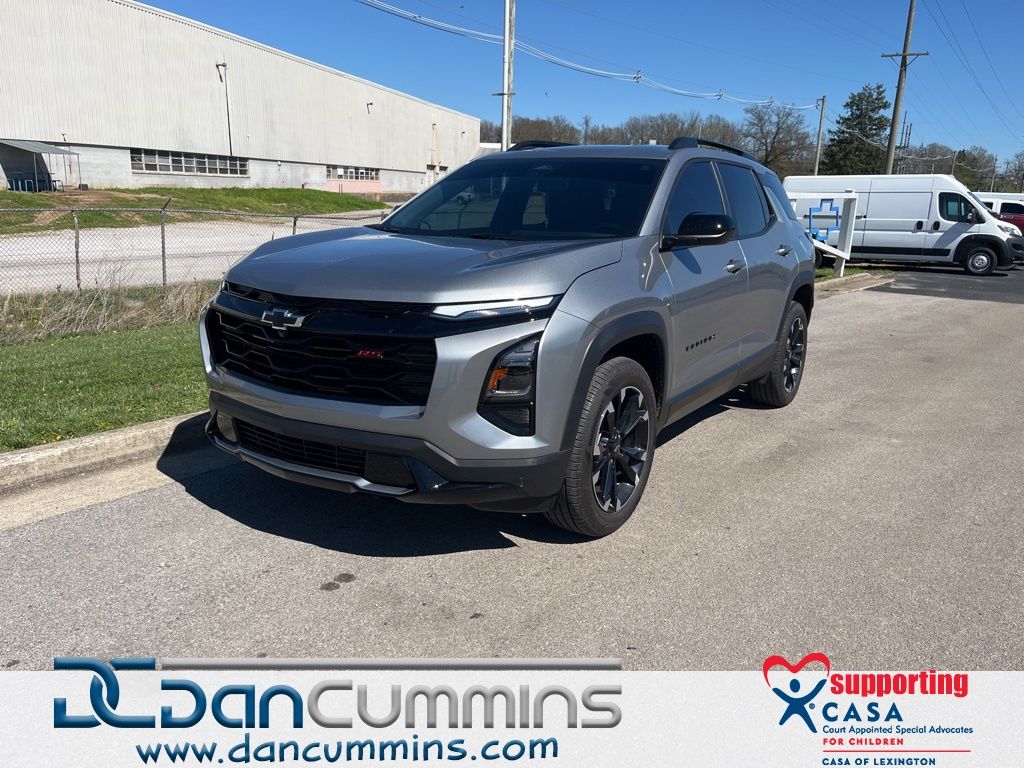 Sterling Gray Metallic 2025 Chevrolet Equinox RS AWD SUV / Crossover Four-Wheel Drive 8-Speed Automatic
