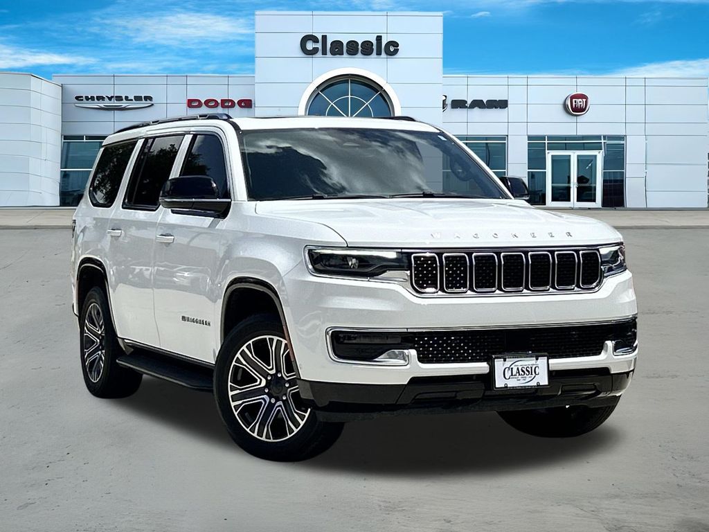 Bright White Clearcoat 2024 Jeep Wagoneer SUV / Crossover 4X2 8-Speed Automatic